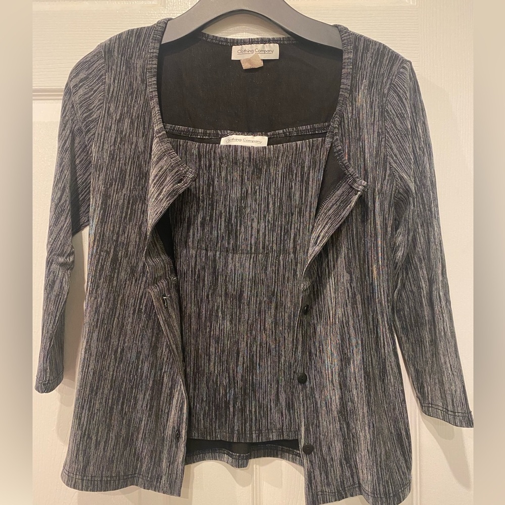 (EUC) Clothing Company Blouse Set